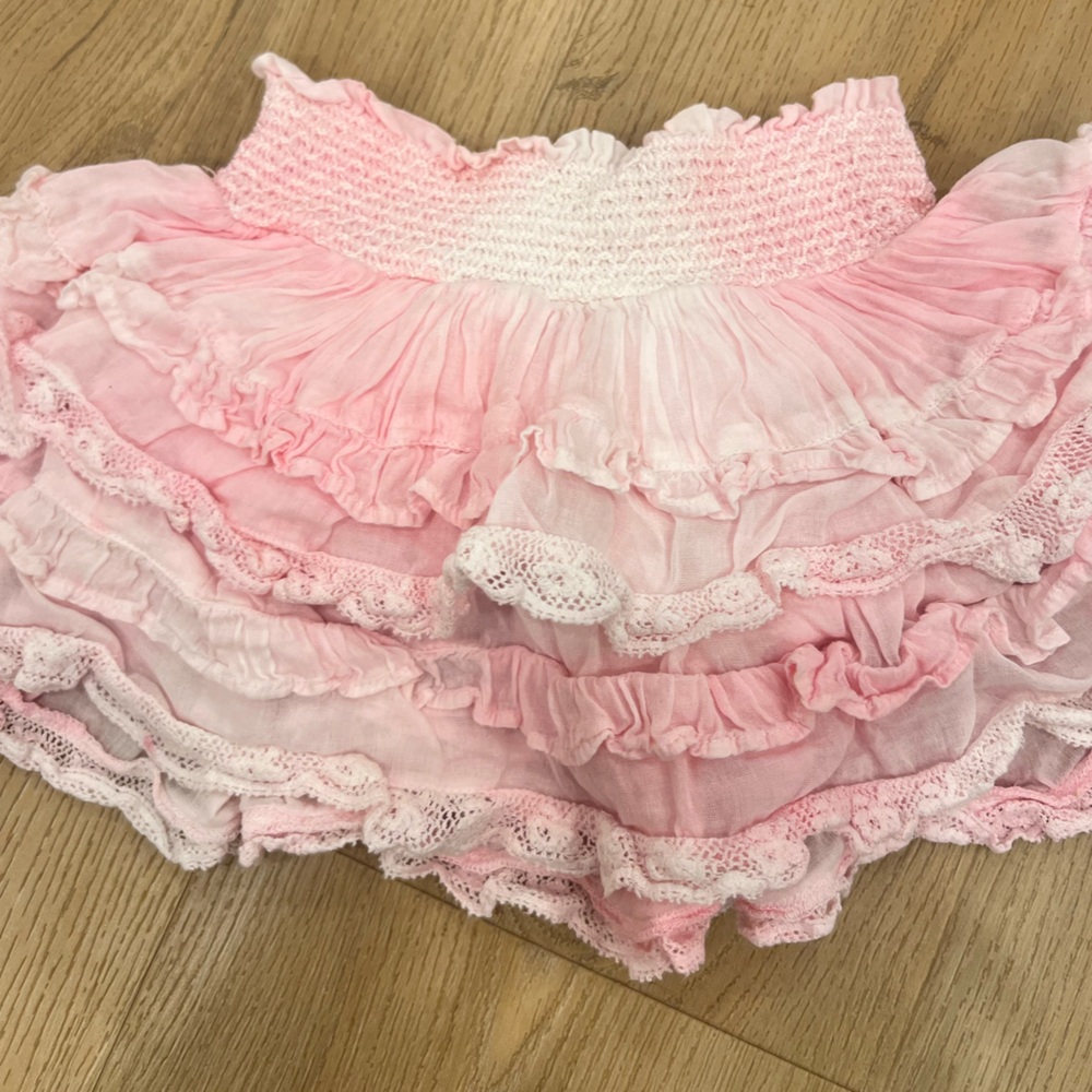 LOVESHACK FANCY Pink Billie Skirt 18-24 months